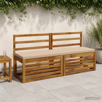 Cuscino per panchina SOEST 100% Poliestere Sabbia
