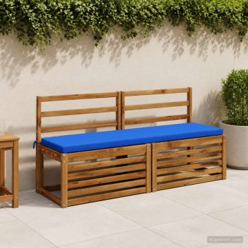 Cuscino per panchina SOEST 100% Poliestere Blu Reale