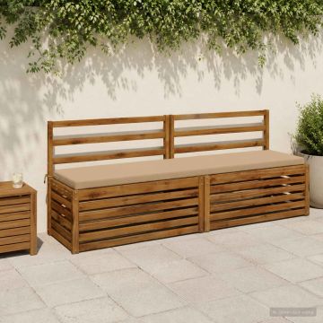 Cuscino per panchina SOEST 100% Poliestere Sabbia