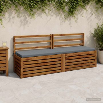 Cuscino per panchina SOEST 100% Poliestere Blu 170 x 40 x 5 cm