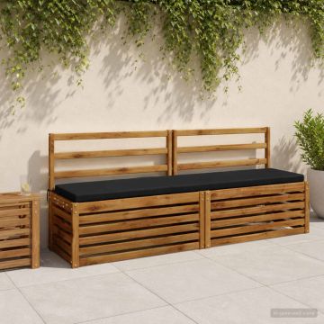 Cuscino per panchina SOEST 100% Poliestere Blu Scuro