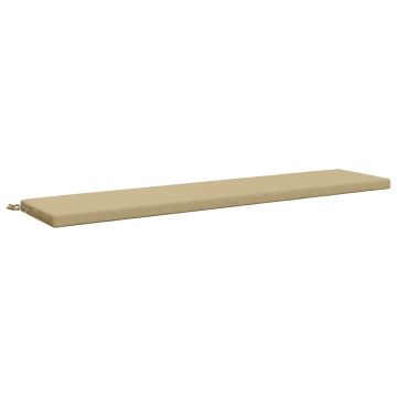 Cuscino per panchina SOEST 100% Poliestere Beige