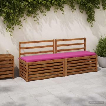 Cuscino per panchina SOEST 100% Poliestere Rosa 180 x 40 x 5 cm