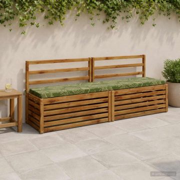 Cuscino per panchina SOEST 100% Poliestere Design a foglia