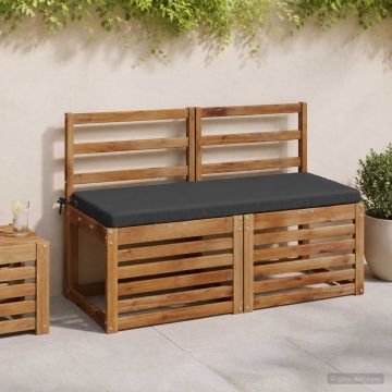 Cuscino per panchina SOEST 100% Poliestere Antracite