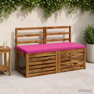Cuscino per panchina SOEST 100% Poliestere Rosa 110 x 50 x 5 cm