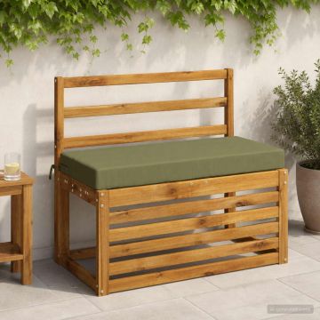 Cuscino per panchina SOEST 100% Poliestere Verde Oliva