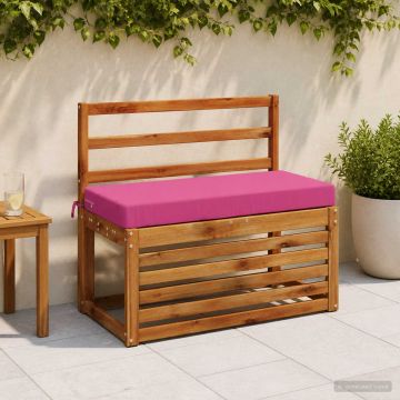 Cuscino per panchina SOEST 100% Poliestere Rosa 60 x 40 x 8 cm