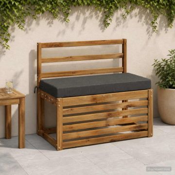 Cuscino per panchina SOEST 100% Poliestere Antracite