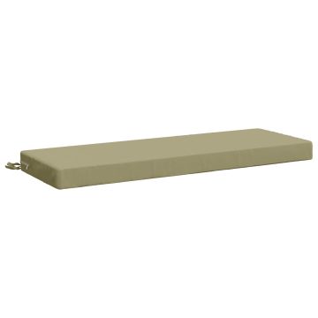 Cuscino per panchina SOEST 100% Poliestere Verde chiaro