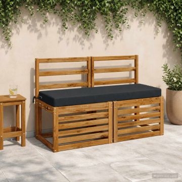 Cuscino per panchina SOEST 100% Poliestere Blu Scuro