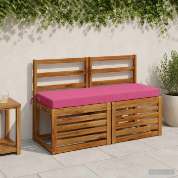 Cuscino per panchina SOEST 100% Poliestere Rosa 120 x 40 x 8 cm