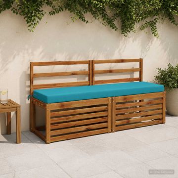 Cuscino per panchina SOEST 100% Poliestere Turchese