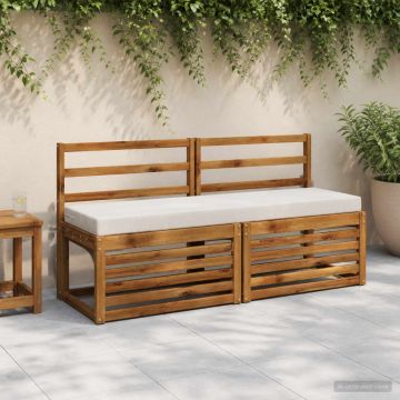 Cuscino per panchina SOEST 100% Poliestere Bianco