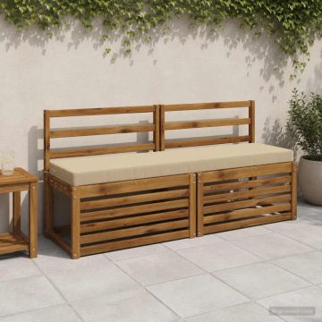 Cuscino per panchina SOEST 100% Poliestere Beige