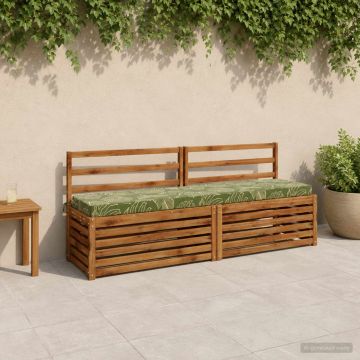 Cuscino per panchina SOEST 100% Poliestere Design a foglia
