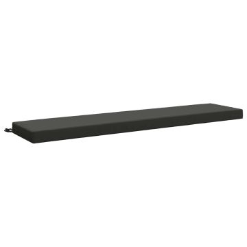 Cuscino per panchina SOEST 100% Poliestere Antracite