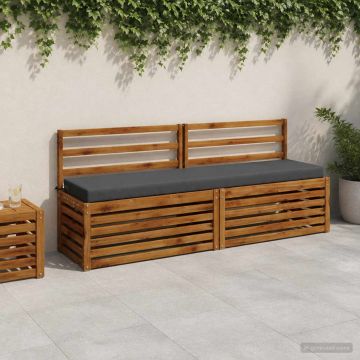 Cuscino per panchina SOEST 100% Poliestere Antracite