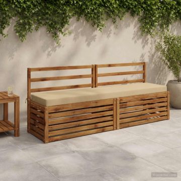 Cuscino per panchina SOEST 100% Poliestere Beige