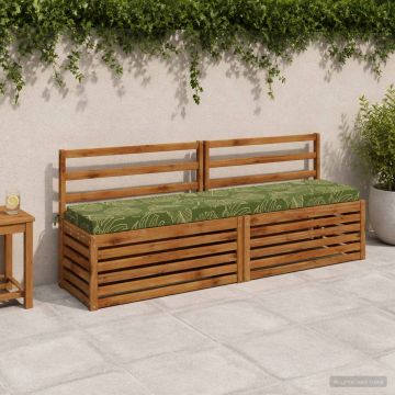 Cuscino per panchina SOEST 100% Poliestere Design a foglia