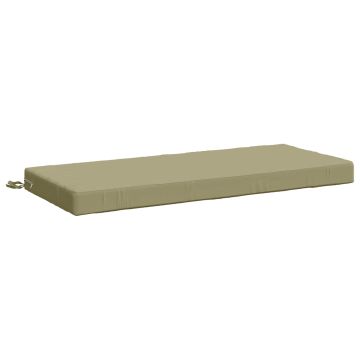 Cuscino per panchina SOEST 100% Poliestere Verde chiaro