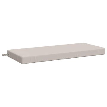 Cuscino per panchina SOEST 100% Poliestere Bianco