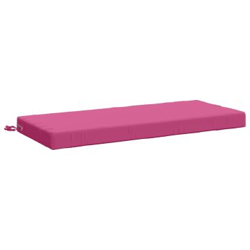 Cuscino per panchina SOEST 100% Poliestere Rosa 120 x 50 x 8 cm