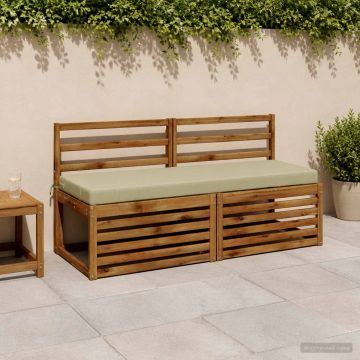 Cuscino per panchina SOEST 100% Poliestere Verde chiaro