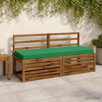Cuscino per panchina SOEST 100% Poliestere Verde