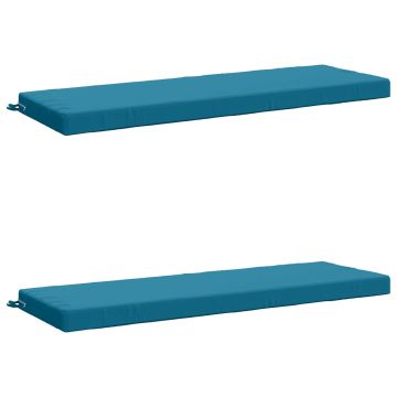 Cuscini per Panchina a 2 Pezzi SOEST 2 pz 100% Poliestere