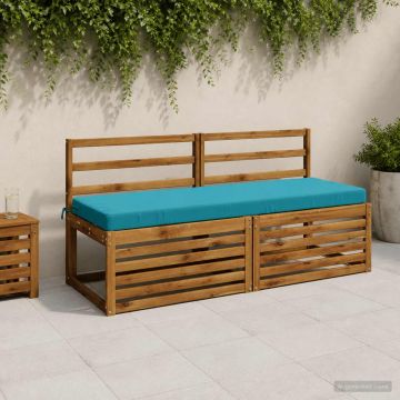 Cuscino per panchina SOEST 100% Poliestere Turchese