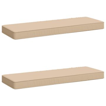Cuscini per Panchina a 2 Pezzi VUGHT 2 pcs 100% Poliestere