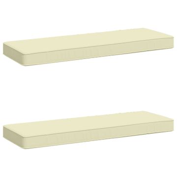 Cuscini per Panchina a 2 Pezzi VUGHT 2 pcs 100% Poliestere