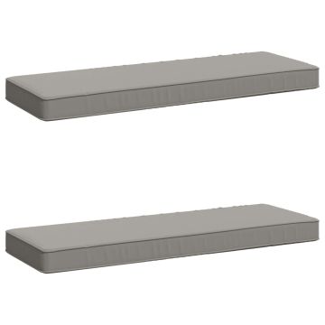 Cuscini per Panchina a 2 Pezzi VUGHT 2 pcs 100% Poliestere