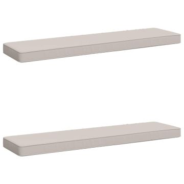 Cuscini per Panchina a 2 Pezzi VUGHT 2 pcs 100% Poliestere