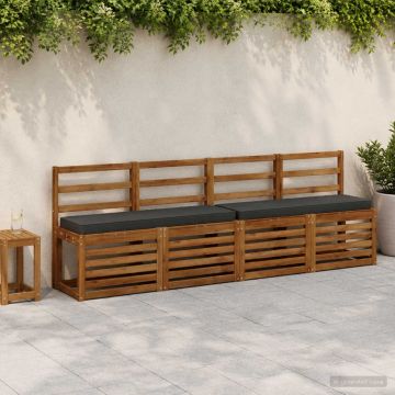 Cuscini per Panchina a 2 Pezzi VUGHT 2 pcs 100% Poliestere
