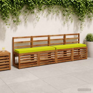 Cuscini per Panchina a 2 Pezzi VUGHT 2 pcs 100% Poliestere