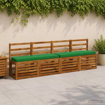 Cuscino per Panchina a 1 Pezzo VUGHT 100% Poliestere Verde