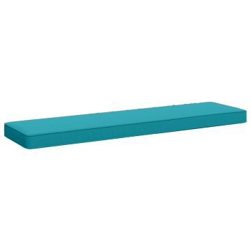 Cuscino per Panchina a 1 Pezzo VUGHT 100% Poliestere Turchese