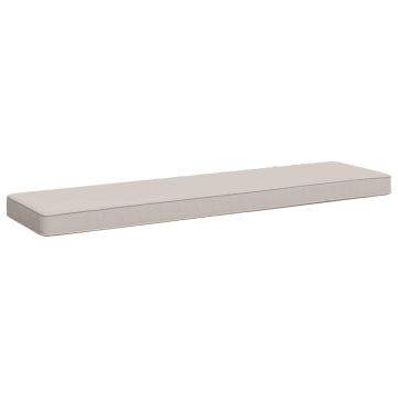 Cuscino per Panchina a 1 Pezzo VUGHT 100% Poliestere Bianco
