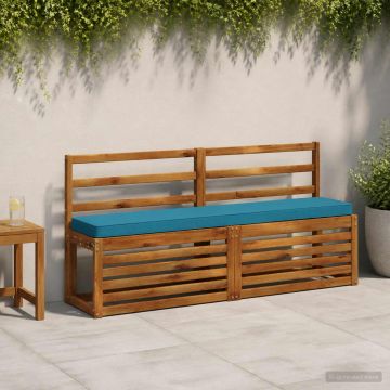 Cuscino per Panchina a 1 Pezzo VUGHT 100% Poliestere Azzurro