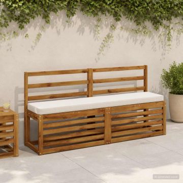 Cuscini per Panchina a 2 Pezzi VUGHT 2 pcs 100% Poliestere