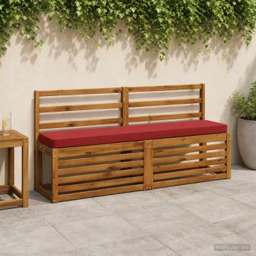 Cuscini per Panchina a 2 Pezzi VUGHT 2 pcs 100% Poliestere