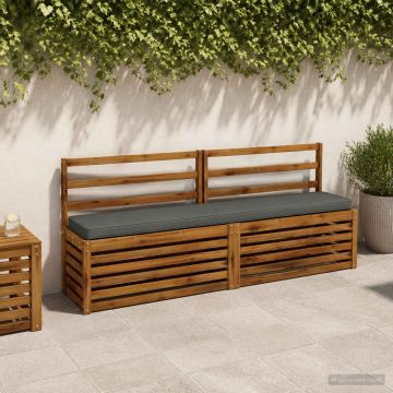 Cuscini per Panchina a 2 Pezzi VUGHT 2 pcs 100% Poliestere