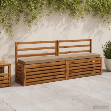 Cuscini per Panchina a 2 Pezzi VUGHT 2 pcs 100% Poliestere