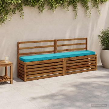 Cuscini per Panchina a 2 Pezzi VUGHT 2 pcs 100% Poliestere