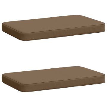 Cuscini per Panchina a 2 Pezzi VUGHT 2 pcs 100% Poliestere