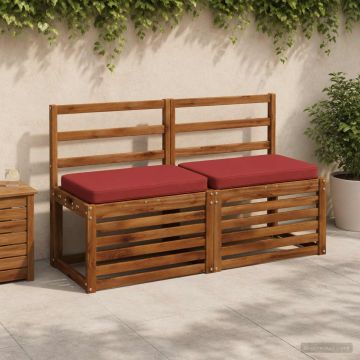Cuscino per Panchina a 1 Pezzo VUGHT 100% Poliestere Rosso