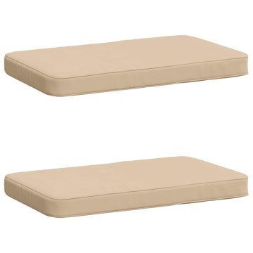 Cuscini per Panchina a 2 Pezzi VUGHT 2 pcs 100% Poliestere