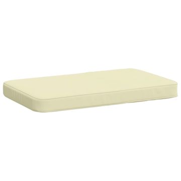 Cuscino per Panchina a 1 Pezzo VUGHT 100% Poliestere Crema